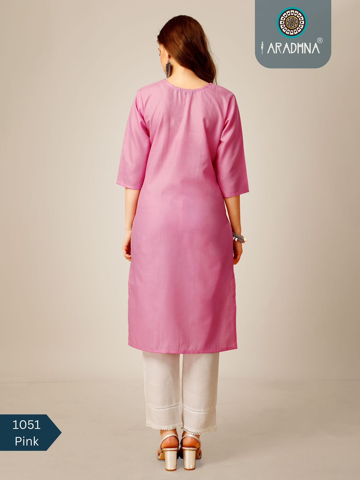 1051 Designer Cotton Kurtis With Bottom Catalog
